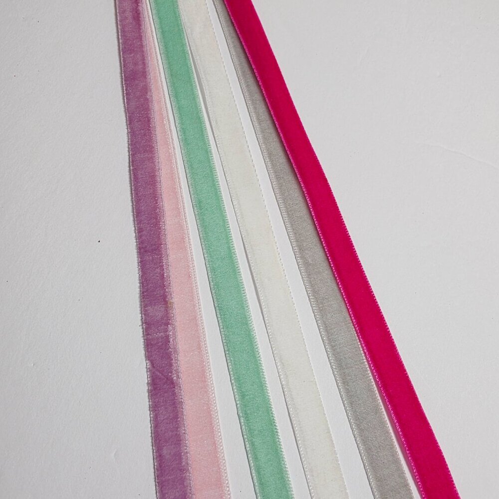 Handmade Velvet Ribbon Bible Bookmark by Joan Santoro - Picture 7 of 8